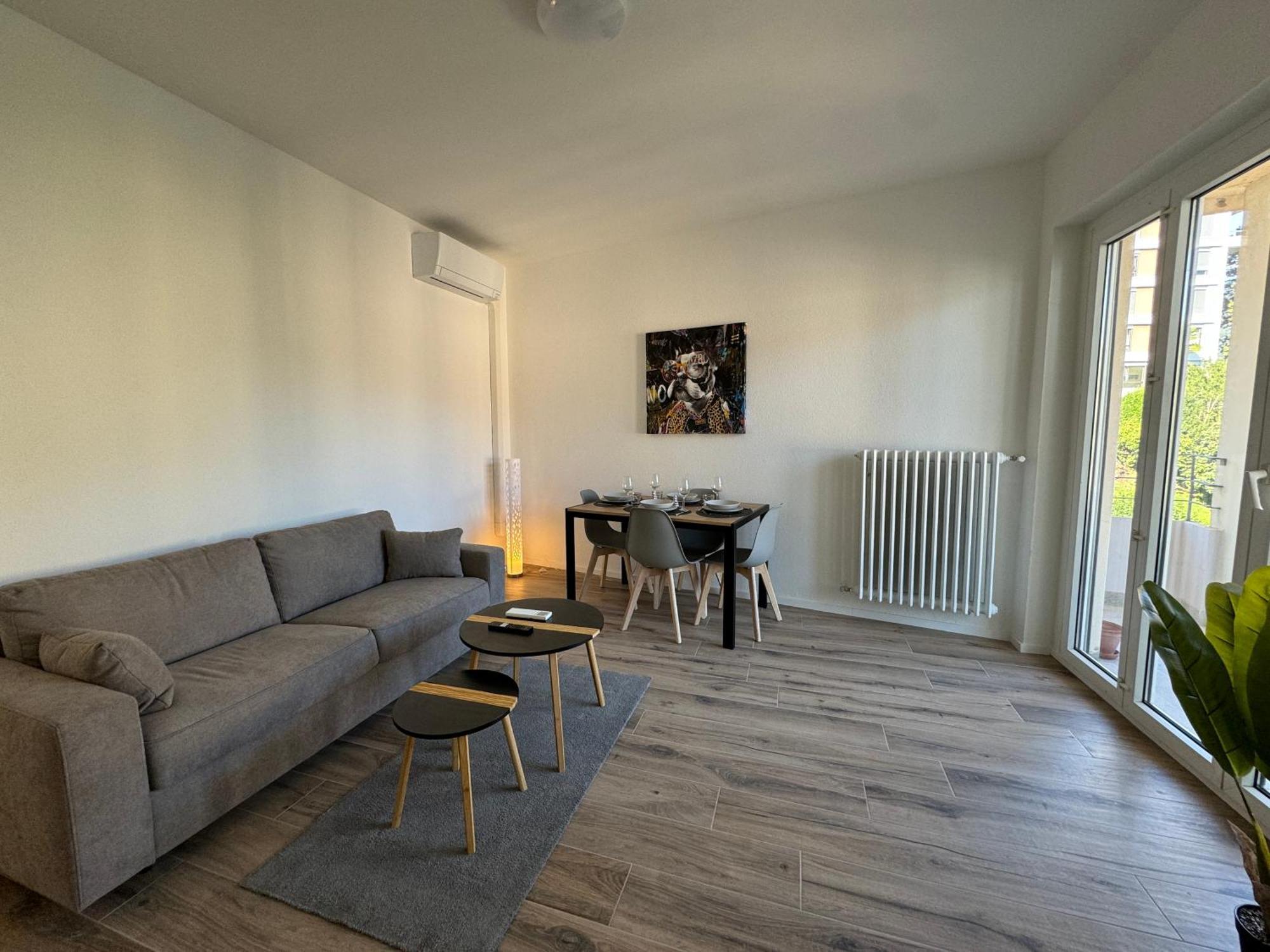 Deluxe Central Apartment - Free Parking Lugano Eksteriør bilde